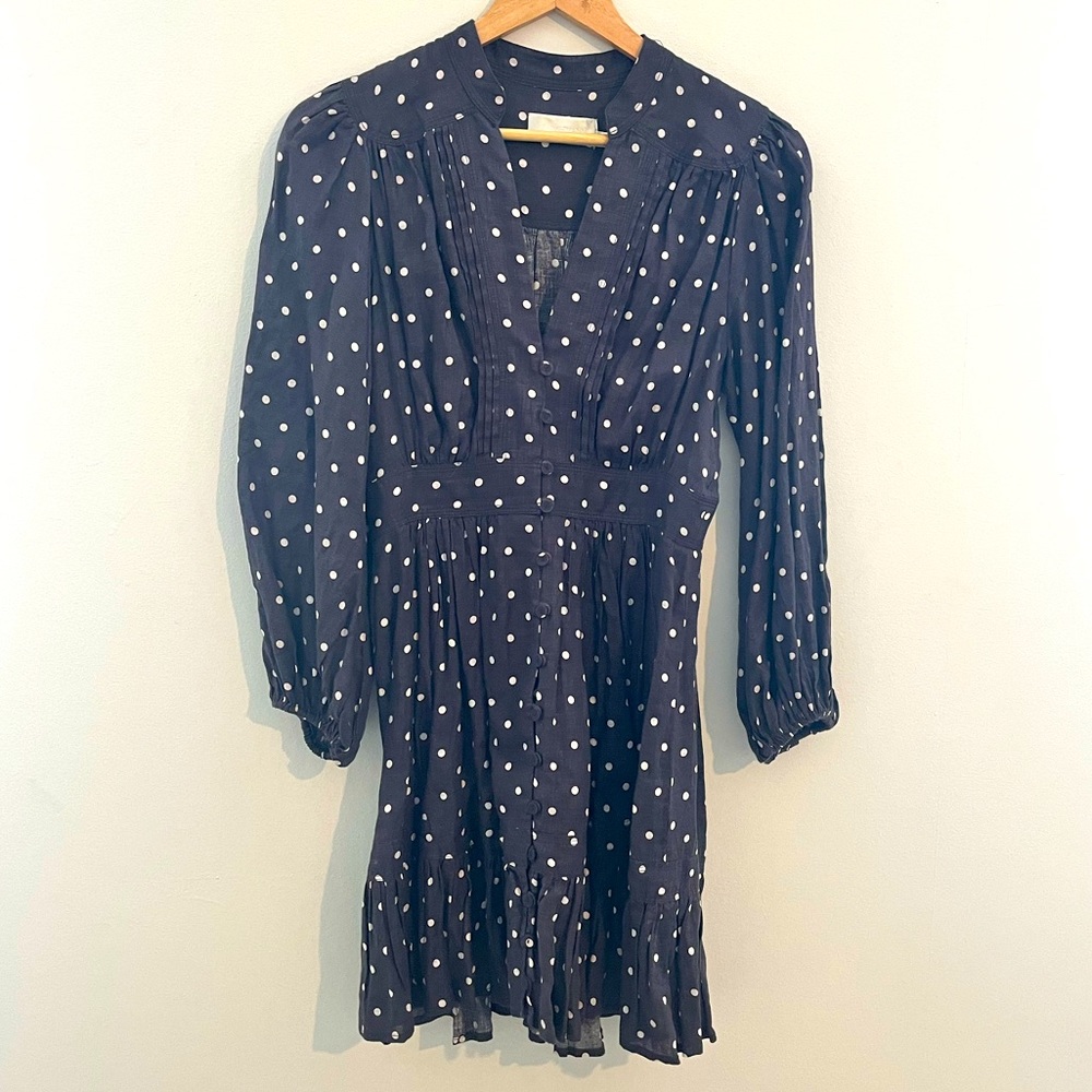 Zimmermann Linen fit and flare dress size 1